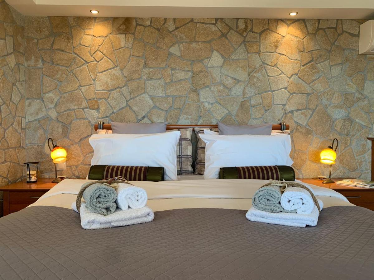 Doormat# Wait 'N Sea, Jacuzzi, Luxury Stone House Apartment เอปาโนมี ภายนอก รูปภาพ